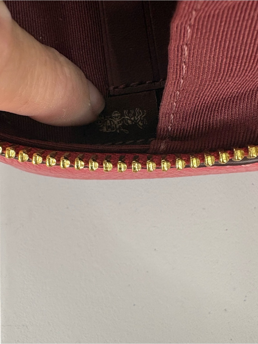 NWOT Coach Eva Phone Crossbody in Watermelon with gold hardware - Picture 14 of 14